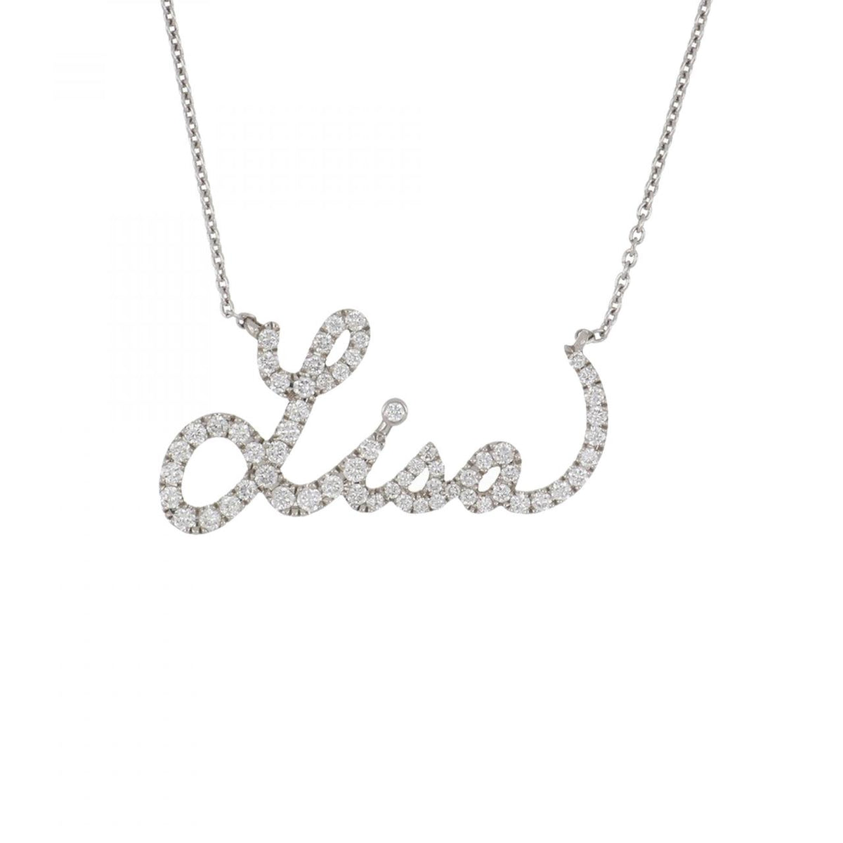 Lisa sales name necklace