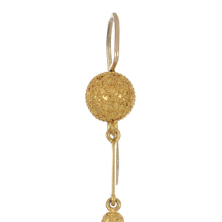 Vct 18K Gold Multi Drop Earrings