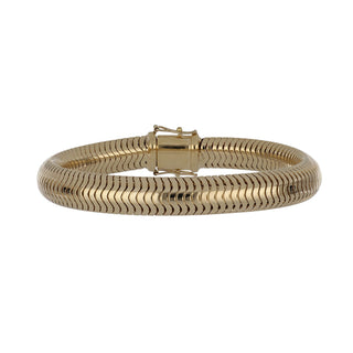 Retro 14K Gold Braided Bracelet