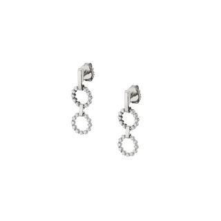 Michael M White 14K Gold Diamond Drop Earrings