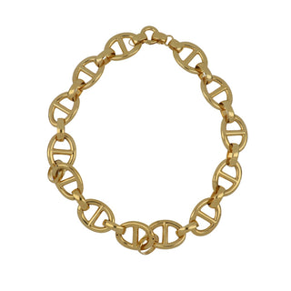 Antonio Papini 18K Gold Link Necklace