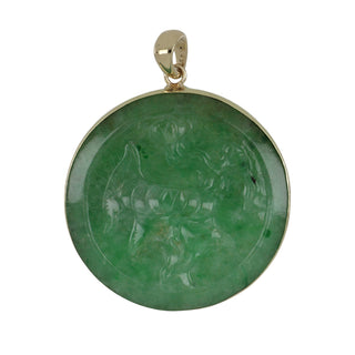 Tenenbaum Workshop 14K Gold Jade Drop Pendant