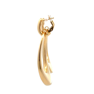 Antonio Papini 18K Gold Drop Earrings