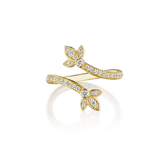 Verragio 18K Gold Diamond Athen Toi et Moi Ring