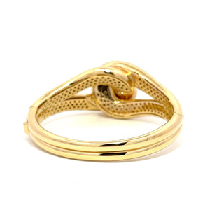 Antonio Papini 18K Gold Bangle Bracelet