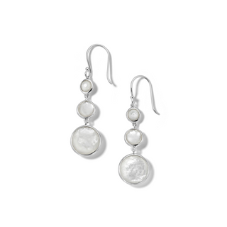 Ippolita Sterling Silver Mother Of Pearls Drop Earrings