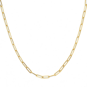 Michael M Yellow 14K Gold Link Necklace