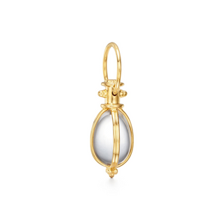 Temple St Clair 18K Gold Rock Crystal Drop Pendant