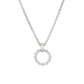 Michael M White 14K Gold Diamonds Pendant Necklace