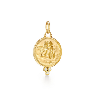 Temple St Clair 18K Gold Diamond Drop