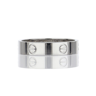 Estate Cartier Platinum Love Ring