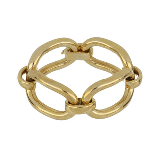 Antonio Papini 18K Gold Open Link Bracelet