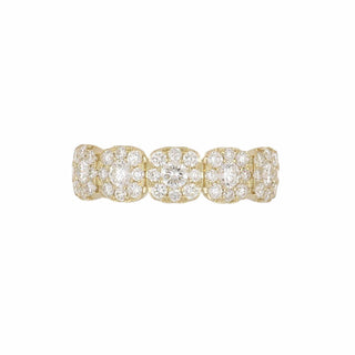 Tenenbaum Collection 14K Gold Round Brilliant-Cut Diamonds Half Band