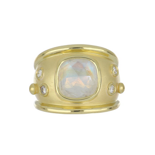 Adler 18K Gold Moonstone Other with Diamonds