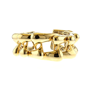 Antonio Papini 18K Gold Cuff Bracelet