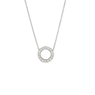 Tenenbaum Workshop White 14K Gold Diamonds Pendant Necklace