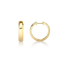 Load image into Gallery viewer, Michael M Yellow 14K Gold Huggie Earrings
