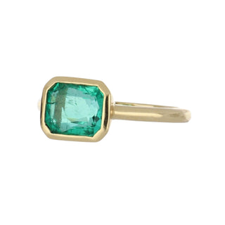 Tenenbaum Workshop 18K Gold Emerald Solitaire Ring