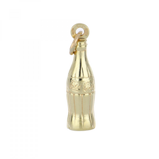 18K Gold Drop Pendant