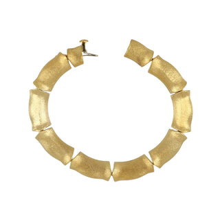 Mid-Century 18K Gold Link Bracelet