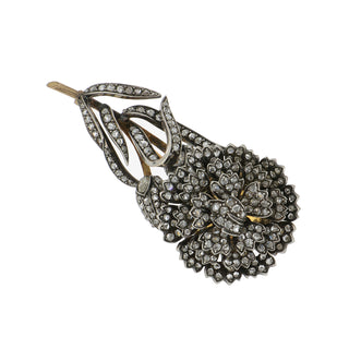 Two-Tone Gold & Silver Diamond Pin