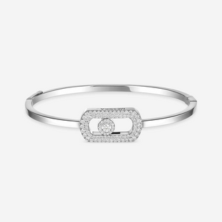 Messika 18K Gold Diamonds Bangle Bracelet