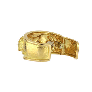 1990 David Webb 18K Gold Bangle Bracelet