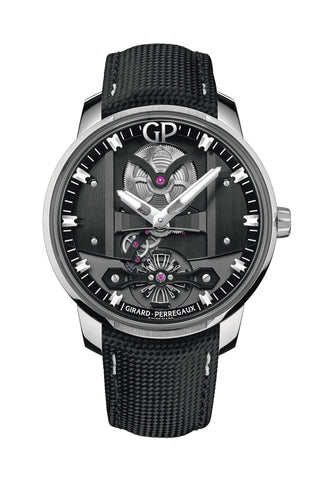 Girard-Perregaux Stainless Steel Free Bridge