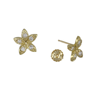 Tenenbaum Workshop 18K Gold Diamonds Stud Earrings