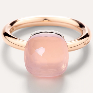 Pomellato 18K Gold Quartz Cocktail Ring