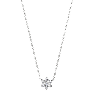 Verragio 18K White Gold Diamonds Pendant Necklace