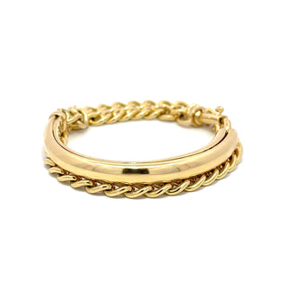 Antonio Papini 18K Gold Wrap Bracelet