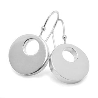 L. Klein 18K White Gold Drop Earrings