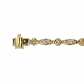 Tenenbaum Collection 18K Gold Diamonds Link Bracelet