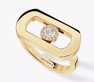 Messika 18K Gold Diamonds Cocktail Ring