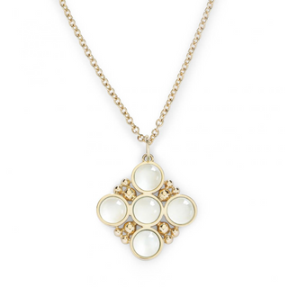 L. Klein 18K Gold Pendant Necklace