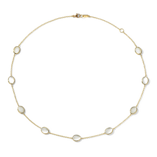 Ippolita 18K Gold Mother Of Pearls Chain Necklace with Stones