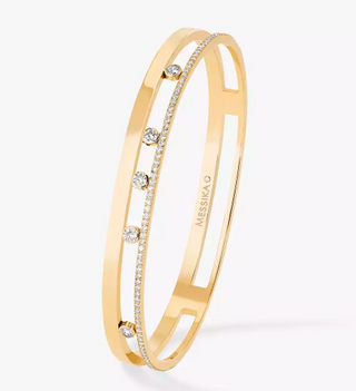 Messika 18K Gold Diamonds Bangle Bracelet