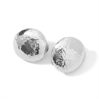 Ippolita Sterling Silver } Button Earrings