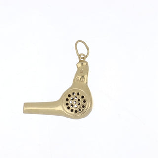 14K Gold Drop Pendant