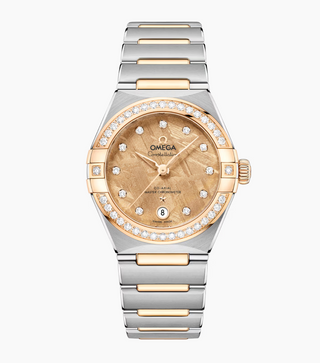 Omega 18 Karat/Stainless Steel Constellation