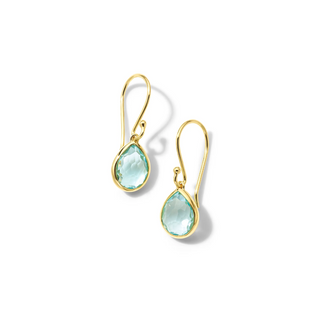 Ippolita 18K Gold Blue Topazes Drop Earrings