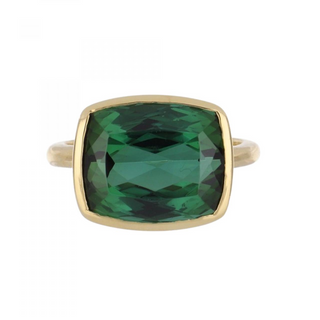 Tenenbaum Workshop 18K Gold Tourmaline Solitaire Ring