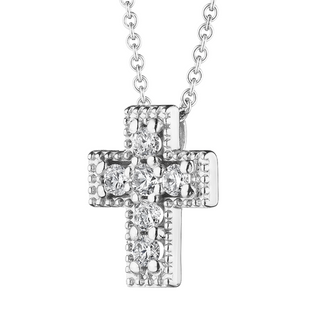 Verragio 18K White Gold Diamonds Pendant Necklace