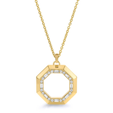 Load image into Gallery viewer, Michael M Yellow 14K Gold Various Shapes Cut Diamond Drop
