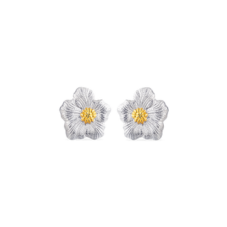 Buccellati Sterling Silver } Stud Earrings