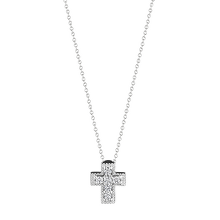 Verragio 18K White Gold Diamonds Pendant Necklace