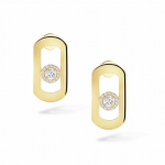 Messika 18K Gold Diamonds Stud Earrings