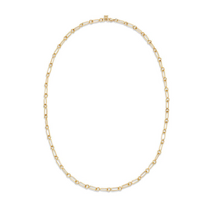 Temple St Clair 18K Gold Link Necklace