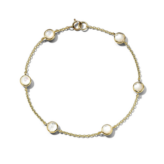 Ippolita 18K Gold Mother Of Pearls Station Bracelet